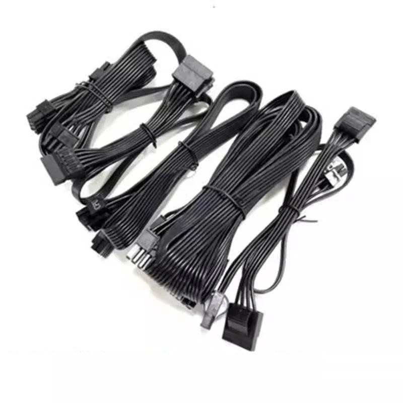 8 / 6P Sang GPU8 (6 + 2) pin CPU8pin (4 + 4) pin SATA IDE Molex Cáp nguồn cho Segotep GM650 GM750 GM