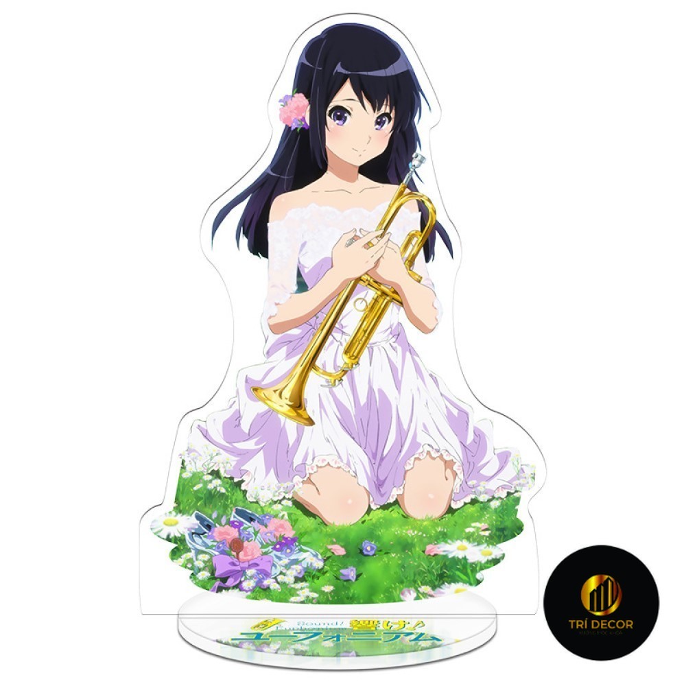 Móc Khoá, Mô Hình Standee AnimeSound Euphonium Oumae Kumiko Kousaka Reina Kawashima Safaia Trang Trí