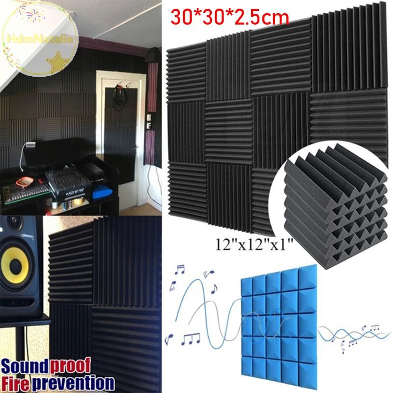 Hdmnatalie Cách Âm Bọt Acoustic Wall Panel Cách Âm Bọt Phòng Thu Gạch Treo Tường VN