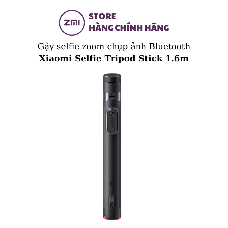 Gậy selfie zoom chụp ảnh Bluetooth Xiaomi Selfie Tripod Stick 1.6m - Bảo hành 3 tháng
