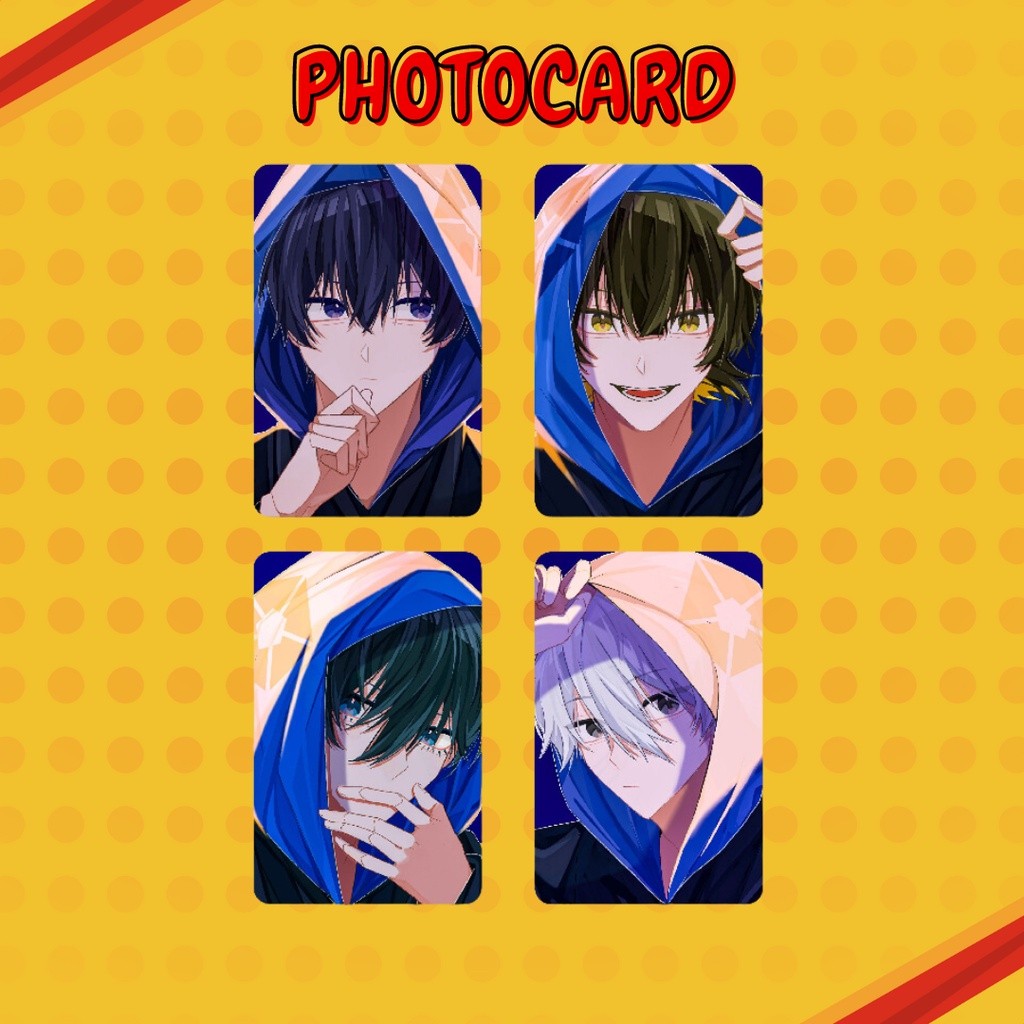 FREESHIP ⭐️ Card Bo Góc Blue Lock : Yoichi Isagi - Meguru Bachira - ... - Cán Màng Nhám Chống Xước -