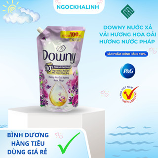  Nước Xả Vải DOWNY Hương Hoa Oải Hương Nước Pháp Túi 1.45L 