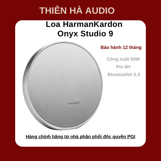 Loa Harman Kardon Onyx Studio 9 - Hàng chính hãng PGI - Bảo hành 12 tháng