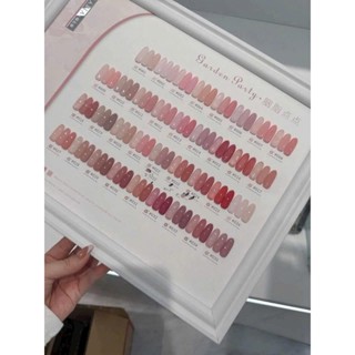 Set sơn gel thạch rabia 35 màu chất đặc mướt + tặng kèm bảng màu