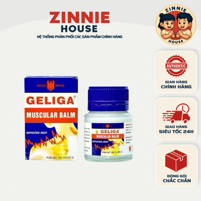 [CHÍNH HÃNG] Dầu cù là lửa Geliga Muscular Balm 40gr