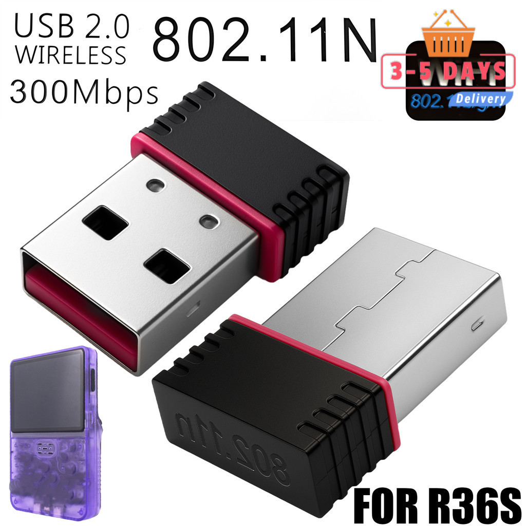 [Đến 3-5 ngày] Bộ chuyển đổi USB Dongle WiFi R36S / R36H RTL8188FTV với Type-COTG, Cài đặt trình điề