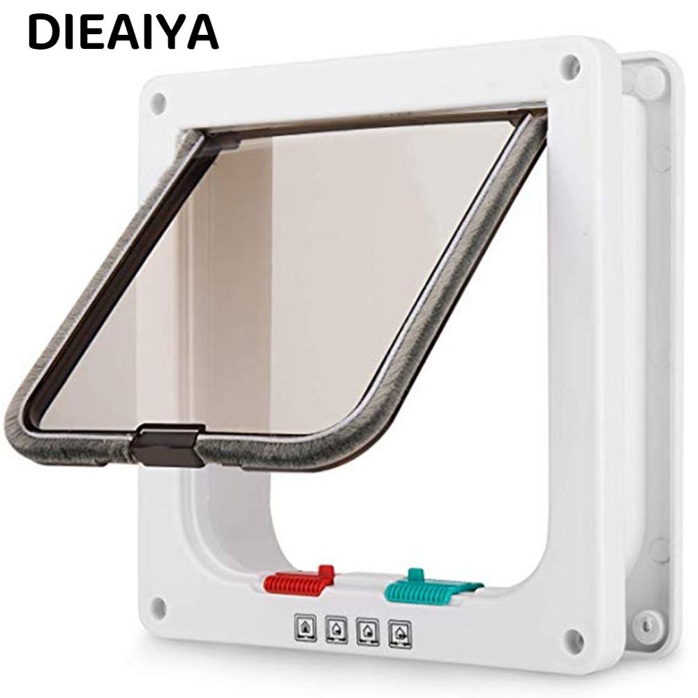 DIEAIYA Cửa ra vào 4 kích cỡ cho thú cưng