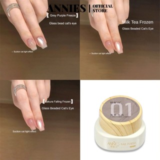 ANNIES Cat Eye 12g Không thấm nước Không cần rửa Flash Độ sáng lâu dài Đơn sắc UV Gel móng tay Keo dán móng tay từ tính thủy tinh