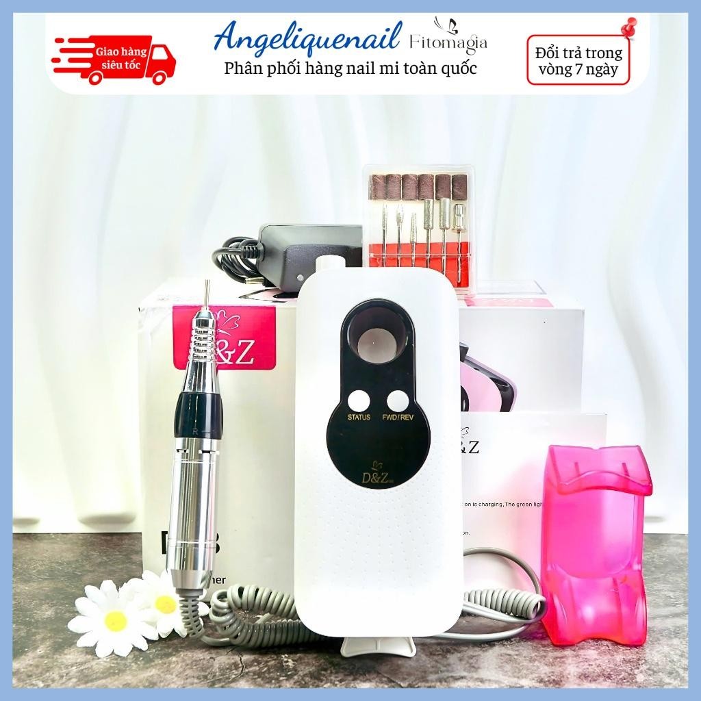 [LOVE PHỤ KIỆN - SHOP NAIL & MI] Máy Mài Móng Tích Điện DZ8_Bảo Hành 3 Tháng_Tặng 6 Đầu Mài