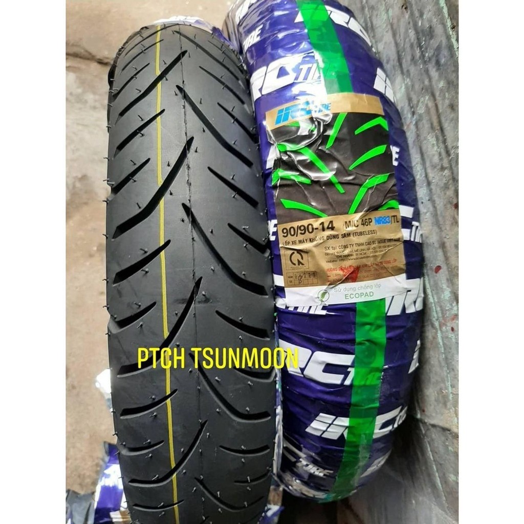 Lốp sau (IRC)(90/9014 46P) Lốp trước (IRC)(80/9014 40P) ab vision