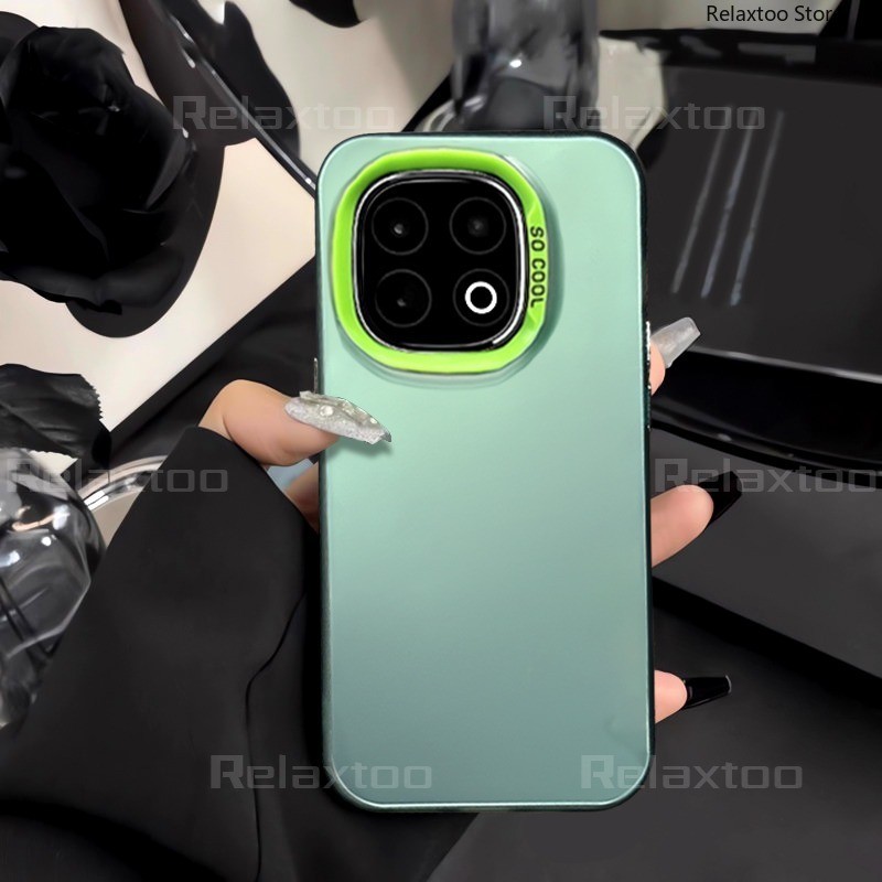 Vỏ IQOO13 Pro 5G Cho IQOO 13 12 11 Pro 13Pro 12Pro 11Pro IQOO13Pro 5G V2408A Kim Loại Mờ Thời Trang 