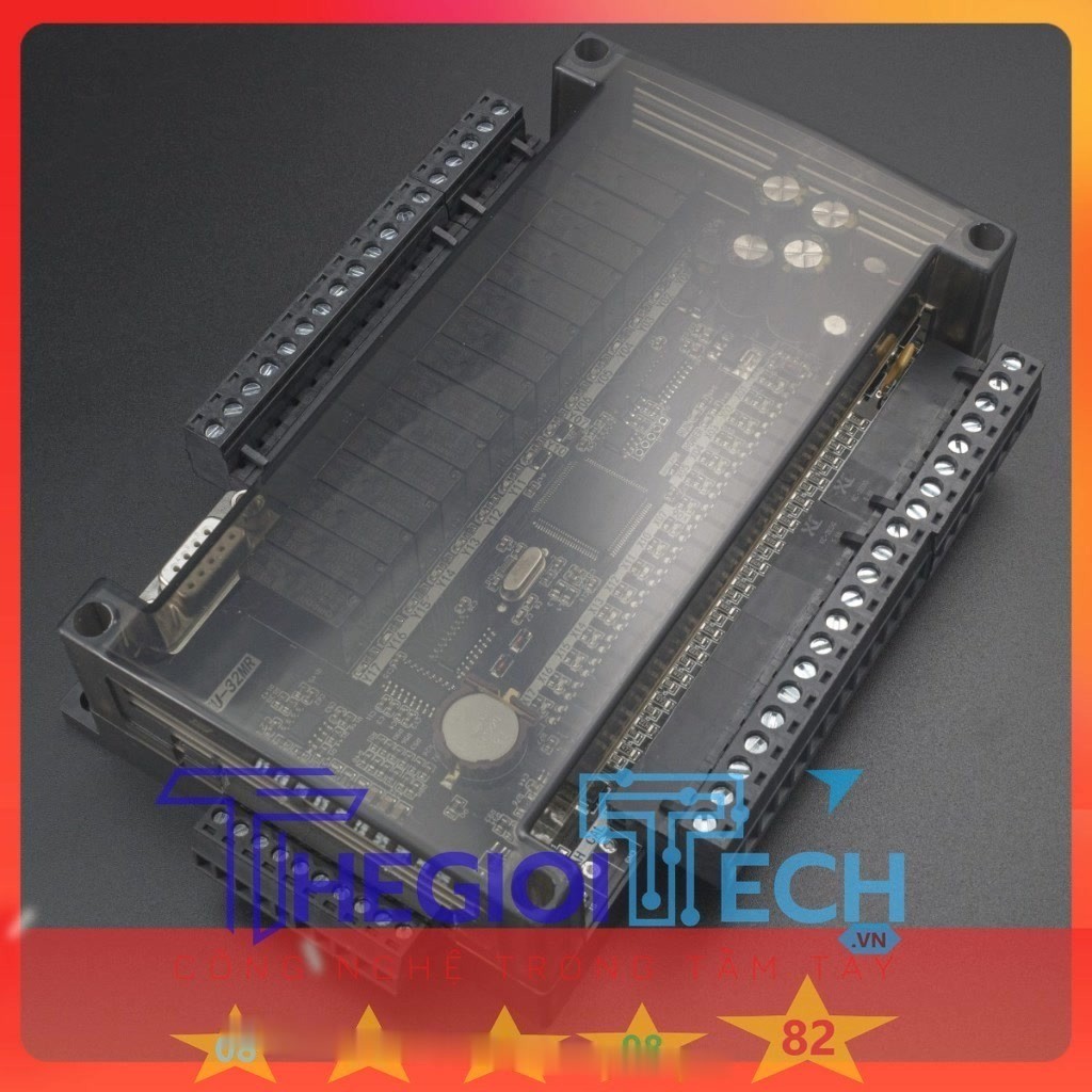 FX3U-24MR-6AD2DA FX3U-24MT 14MR 14MT 30MR 32MT, Bo PLC Mitsubishi FX3U PTL FK3U LE3U 6AD 2DA RTC 38.