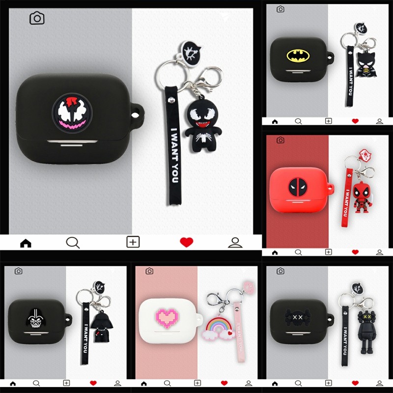 Ốp lưng PK11 Anker Soundcore K20I Chống bụi Mềm có thể giặt được Vỏ bảo vệ Vỏ silicon cho Anker Soun