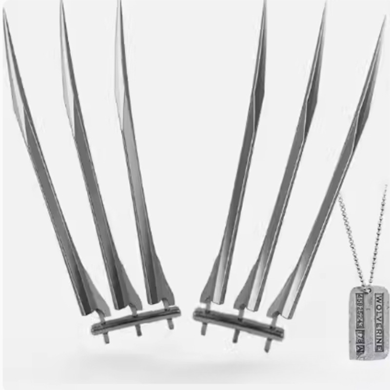 Halloween Wolverine Paws cos Đạo cụ Wolverine Paws Paws Đồ trang trí Đạo cụ Vũ khí Đảm bảo chất lượn