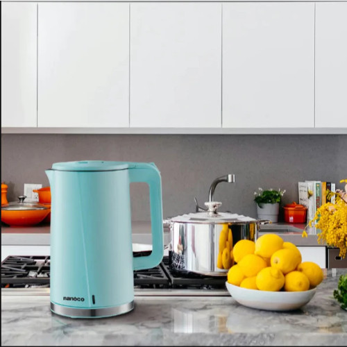 Bình đun siêu tốc 2 lớp Nanoco model NKT1718BE/NKT1718G dung tích 1.7 lít