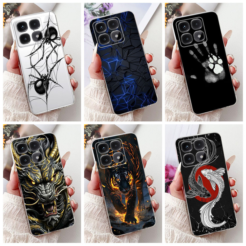 Ốp điện thoại TPU silicon mềm hình rồng thời trang Xiaomi 14T / 14T Pro Xiaomi Mi14T 14T Pro 5G