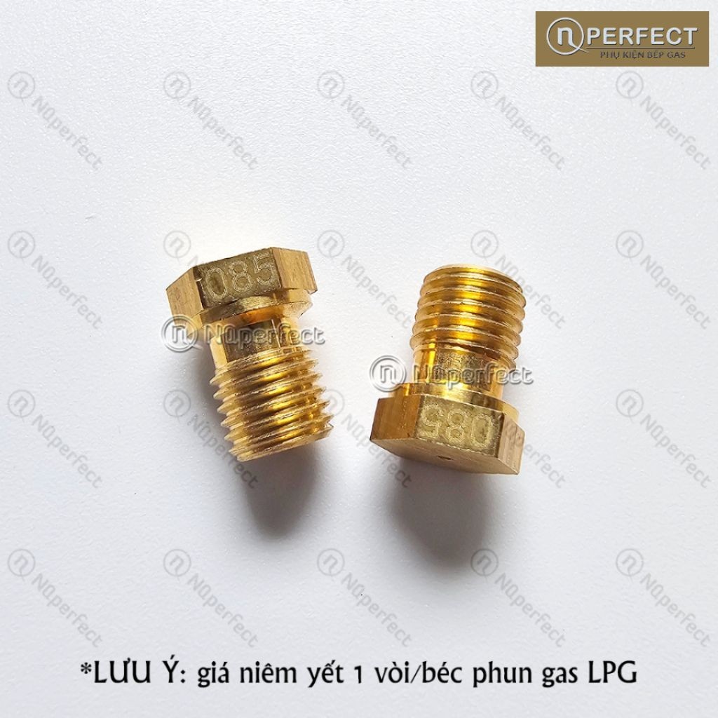 @phukienbepgas- Vòi/ Béc phun LPG bếp gas Rinnai RV-615Slim(G), RV-615Slim, RV-715Slim, RV-715Slim(G