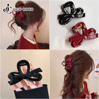  Jojo COCO Mới Dày Không Đều Bướm Kẹp Tóc Cao Cấp Gripping Đa Năng Thời Trang Phụ Kiện Tóc 