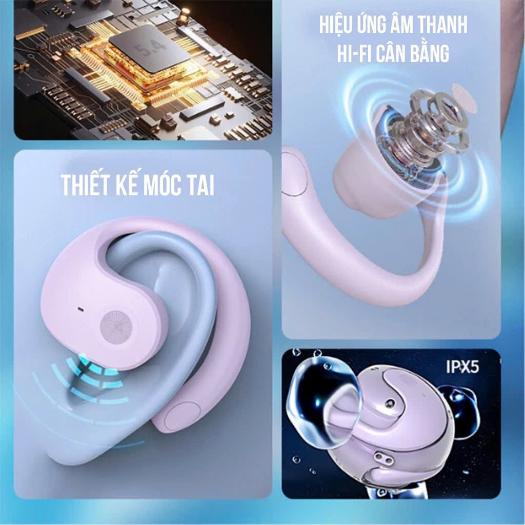Tai nghe Bluetooth OWS BY01 / F9 / M10 /M100/M90 tai nghe giảm tiếng ồn không dây có độ trễ thấp điề