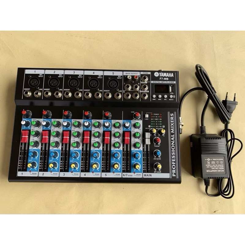 Mixer F7 MB Bluetooth - Thiết Bị Livestream 2025 - Nhập khẩu loại 1 - Gia Khang Shop