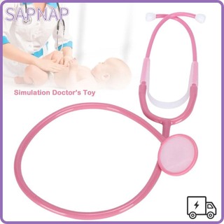  Đồ chơi ống nghe trẻ em SAPNAP Trò chơi cha mẹ và con cái gia đình Mô phỏng nhiều màu Đồ chơi bác sĩ Thời trang DIY Nhựa giả Bác sĩ giả vờ tại nhà 