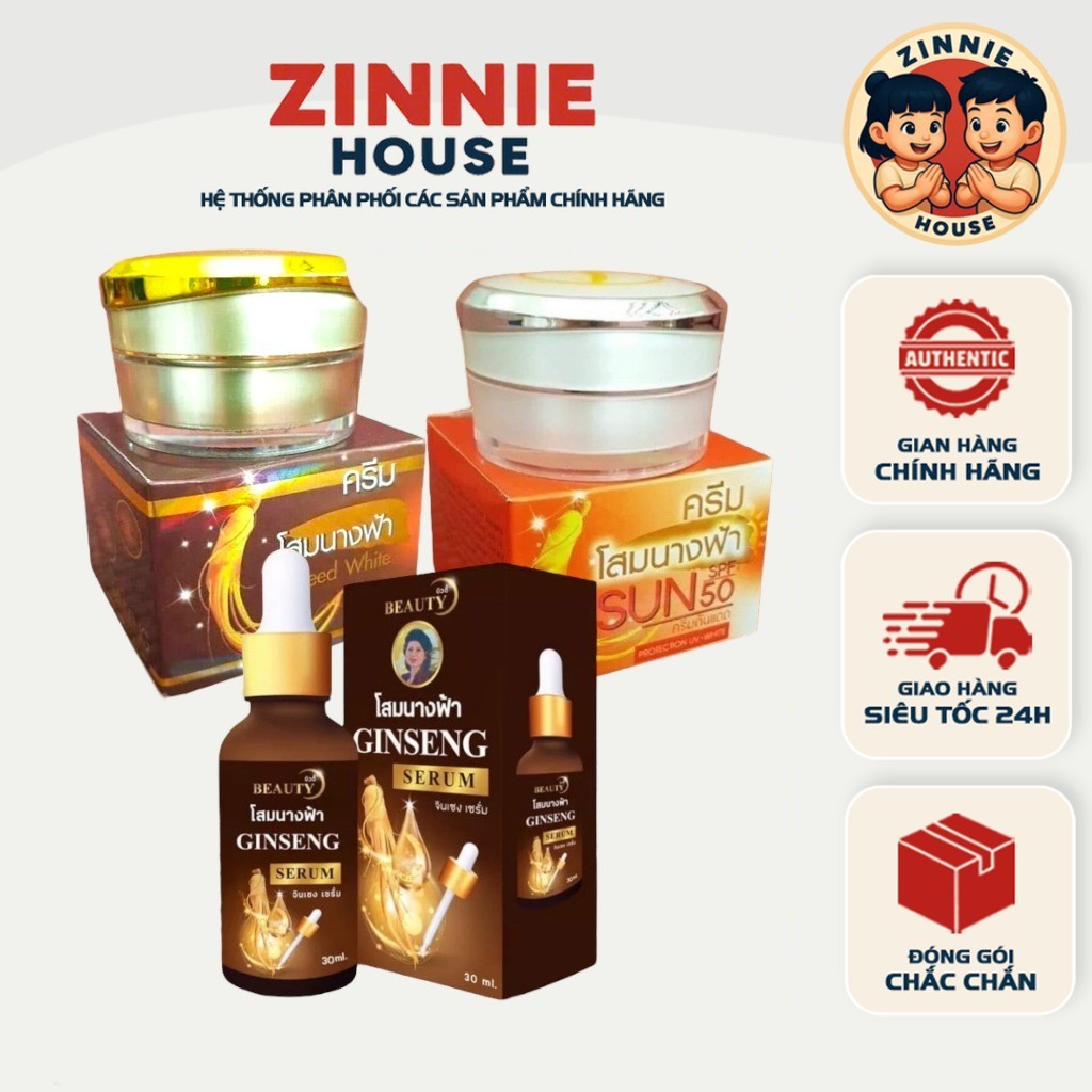 [CHÍNH HÃNG] KEM SÂM GINSENG SPEED WHITE THÁI LAN 20gram
