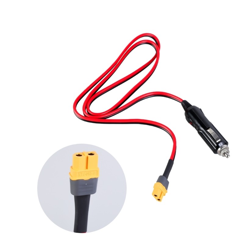 Trái 14AWG XT60 Adpter Cáp XT60 Nữ Sang Xe Sạc Nam Dây Nối Dài 14AWG