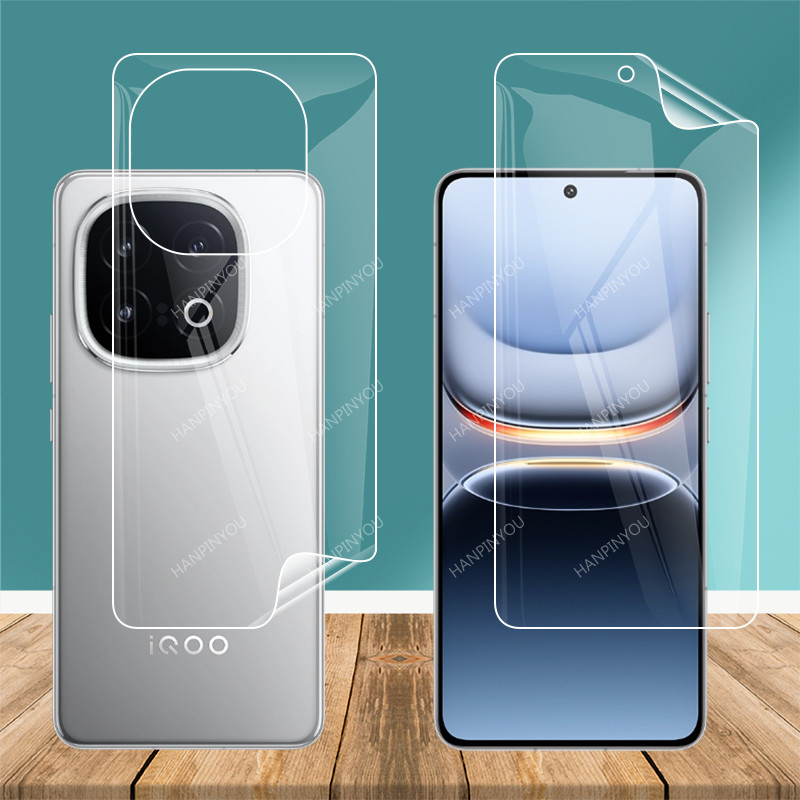 Phim Hydrogel Siêu Mỏng Cho vivo iQOO 13 iQOO13 5G Trong Suốt Mềm TPU Mặt Trước Mặt Sau Full Cover Phim Bảo Vệ Màn Hình