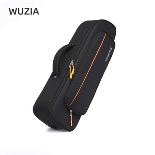 WUZIA Ba lô dày , Túi vải mềm nhạc cụ Trumpet, Bộ phận nhạc cụ bằng đồng thau Bảo quản màu đen chống thấm nước