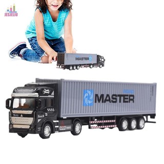 Jesjeliu Đồ chơi xe vận chuyển Hợp kim thời trang Cha mẹ và con cái