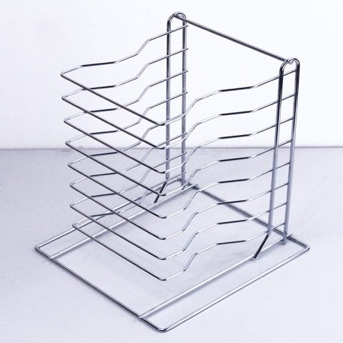 Khay làm bánh Pizza dày 8 đĩa bằng thép không gỉ 14 đĩa Giá phơi đồ Khay nướng bánh khay làm bánh gi