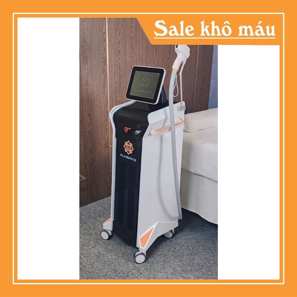 MÁY TRIỆT LÔNG DIODE LASER FLORENCE 12 THANH DIODE, MÁY TRIỆT LÔNG LẠNH FLORENCE 12 THANH DIODE