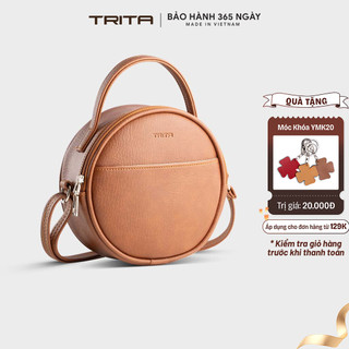 Túi Trita (Thời trang nữ dáng tròn - Túi đeo chéo da RHN261)
