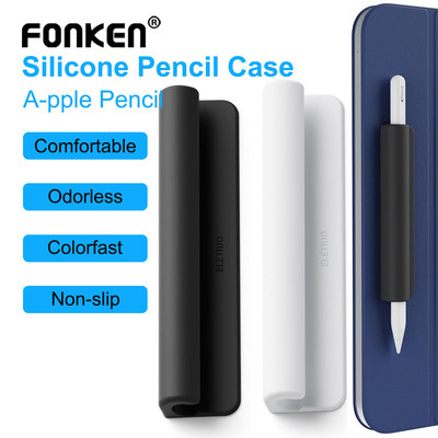 Fonken Silicon Dành Cho Aple Bút Chì Giá Đỡ Bao Máy Tính Bảng Cảm Ứng Bút Stylus Tay Bảo Vệ