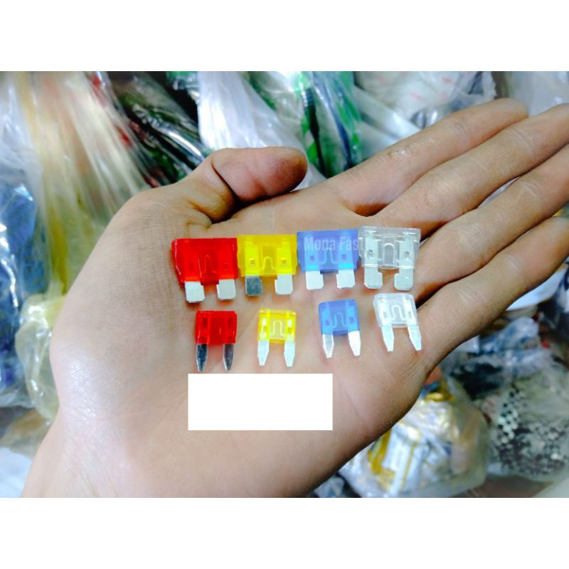 Cầu chì xe máy (vuông)