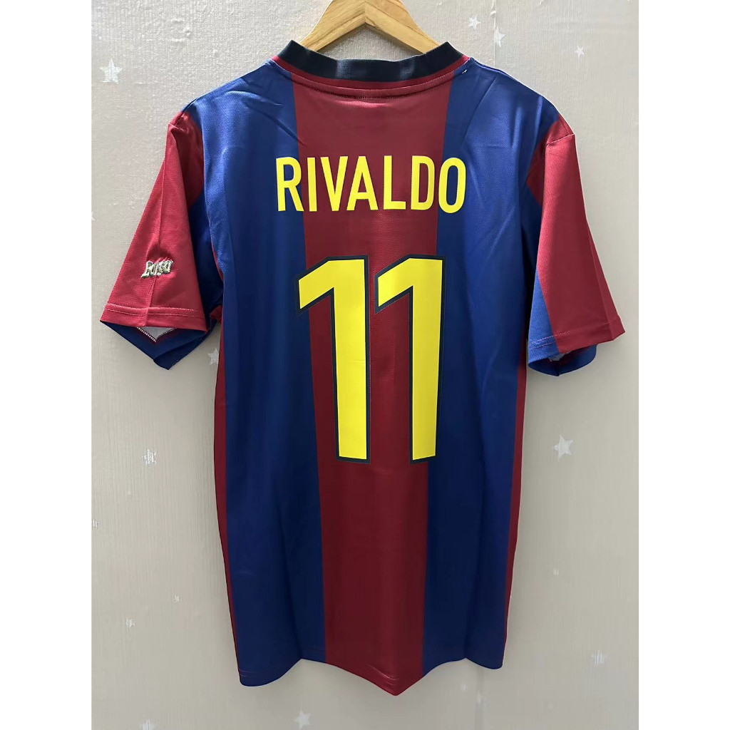 Áo đấu sân nhà cổ điển NewFC Barcelona 1998-1999 dành cho nam – Áo bóng đá tùy chỉnh chất lượng cao 
