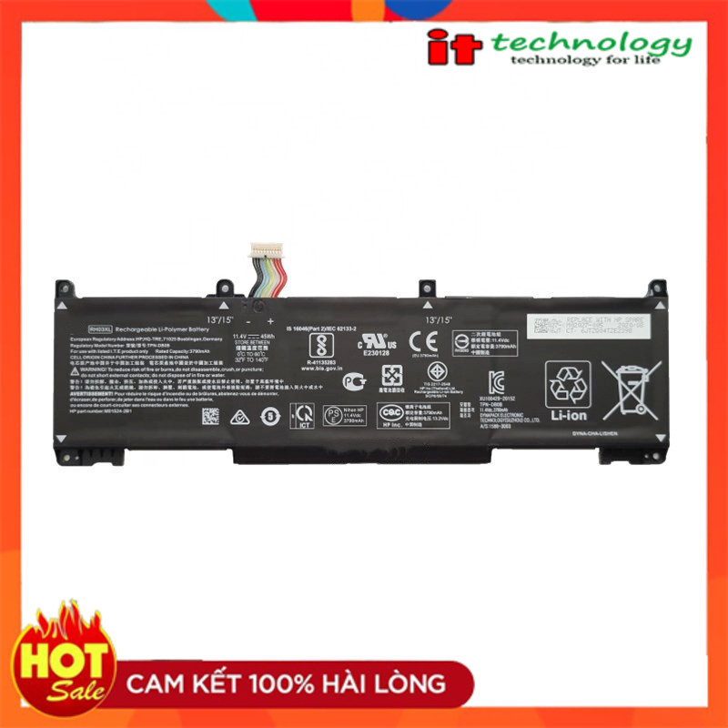 Pin Laptop HP ProBook 430 G8, 440 G8, 450 G8, 455 G8, 630 G8, 640 G8, 650 G8 (RH03XL) ZIN