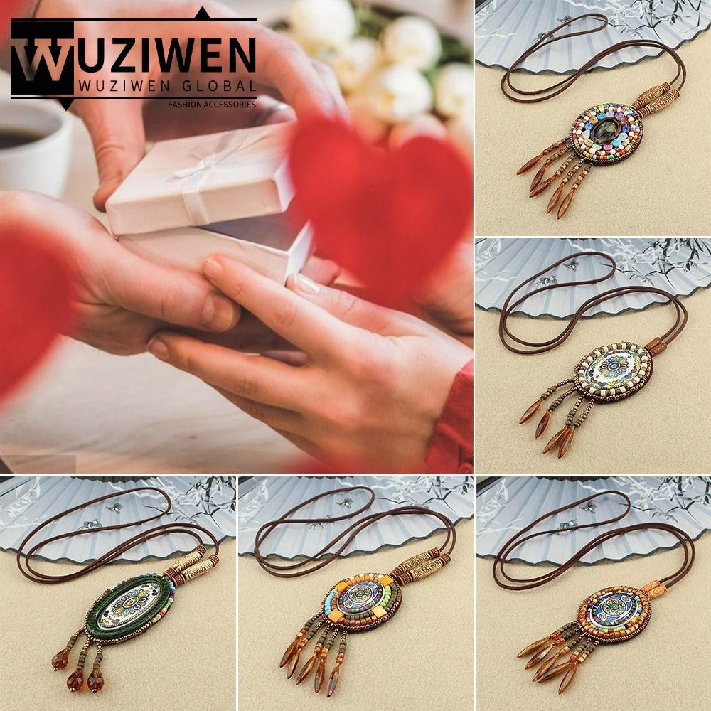 WUZIWEN   Vòng cổ Mặt Quả Chuối 1 Nepal