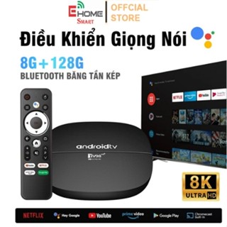 Xiaomi Android TV Box TV98 4K Bản Crack Tiếng Việt Wifi 5G, Bluetooth 4.0 Điều khiển từ xa bằng giọng nói,Xem YouTube vv
