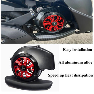  cho bộ tản nhiệt động cơ xe máy YAMAHA LATTE FREEGO GRANDE nouvo 3 nắp quạt làm mát xoay 