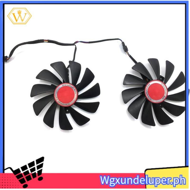 [W] 2 Chiếc 95MM FDC10U12S9-C CF1010U12S Quạt Làm Mát Thay Thế Cho AMD Radeon RX 580 590 RX580 RX590