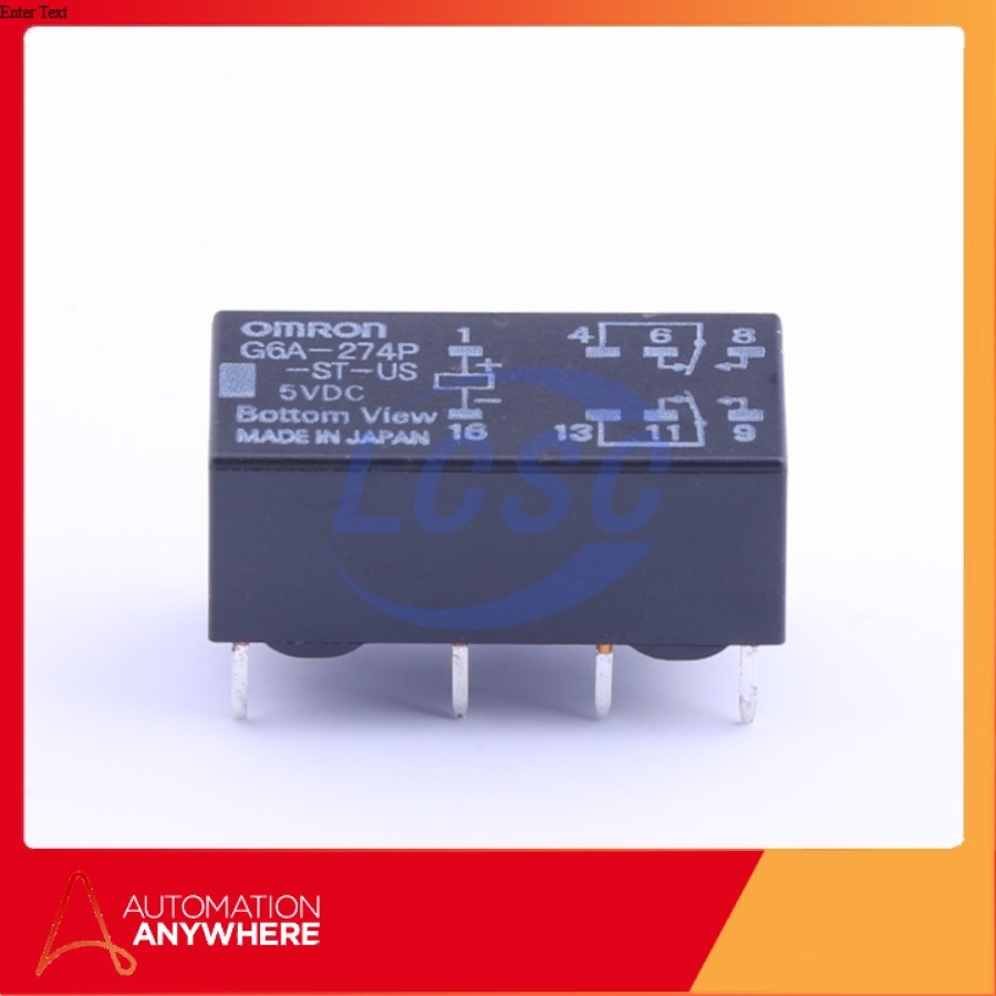 RƠ LE RELAY OMRON G6A-274P-ST-US-DC5