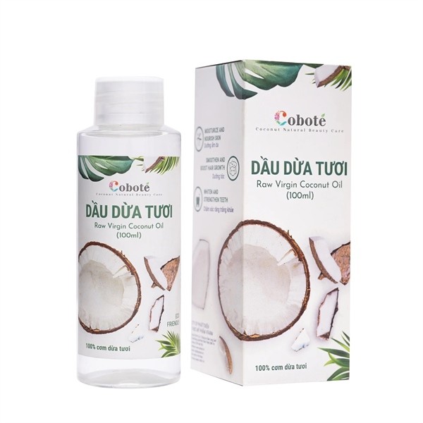 Dầu Dừa Tươi Cobote - Dầu Dừa Tinh Khiết