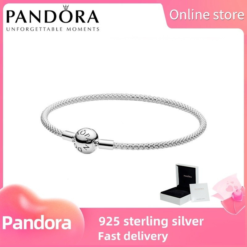 Pandora Moments - Vòng Tay Lưới Bạc S925