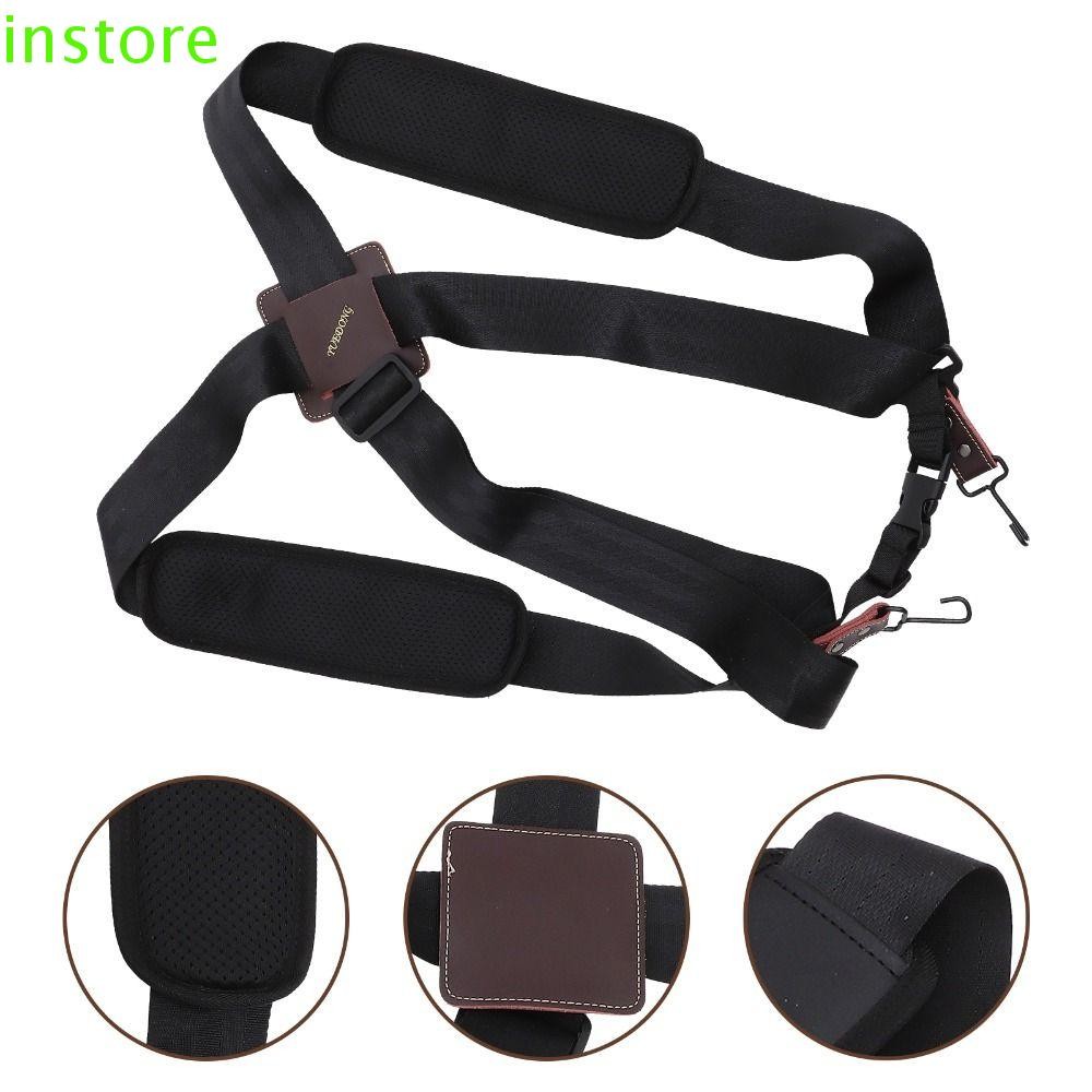 Dây đeo ba lô trống INSTORE, Dây đeo vai Tambourine Djembe có thể điều chỉnh, Dây đai trống tay thay