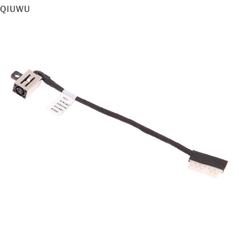 QIUWU Cho Inspiron Vostro 15 3510 3400 3401 3500 3501 DC TRONG Jack Nguồn Có Cáp 4VP7C 04VP7C DC3010