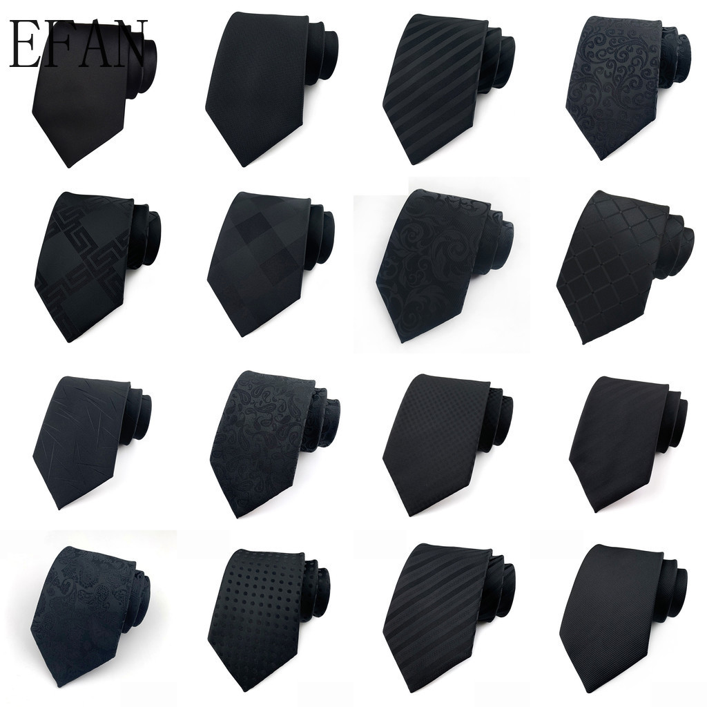 Mới nhất 8CM Dây Buộc Nam Màu Đen Sọc Paisley Trang Phục Cổ Điển Chính Thức Gravata Corbatas Cà Vạt Công Sở Jacquard Dệt Cổ Dây Buộc Cho Nam Chổi Tiệc Cưới Cổ