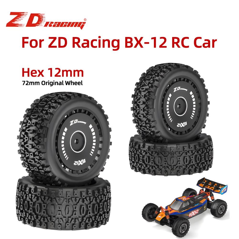 ZD Racing 2 Chiếc Lốp Xe RC Lốp Cao Su Cho Đua Xe Địa Hình Thích Hợp Cho Hầu Hết Xe Điều Khiển Từ Xa