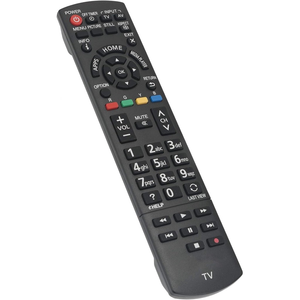 N2QAYB000834 Điều khiển từ xa thay thế Tương thích với TV PANASONIC TH-32AS610G TH-50AS610K TH-32AS6
