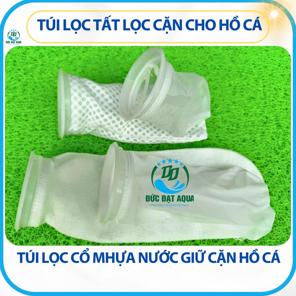 Túi lọc cổ nhựa tất lọc cặn cho hồ cá cảnh, thủy sinh,cá biển thế hệ mới hàng kỹ